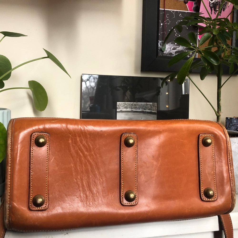 Dooney & Bourke Vintage Pale Lavender Satchel - Picture 7 of 13